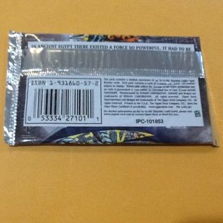 YUGIOH Metal Raiders FACTORY 1 BOOSTER PACK BLANK RIGHT TOP 2