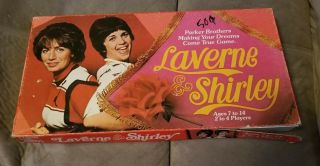 Laverne & Shirley Vintage 1977 Making Your Dreams Come True Board Game Complete