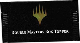Magic The Gathering Double Masters Box Topper Pack 2020 Mtg