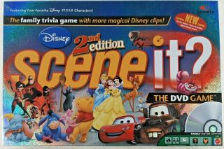 Disney Scene It? 2nd Edition Disney Family Dvd Game
