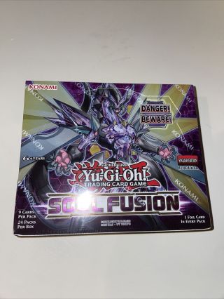 Yugioh Soul Fusion 1st Edition Booster Box Factory