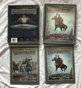Advanced Dungeons And Dragons Ad&d Forgotten Realms Trs 1031 Not Complete