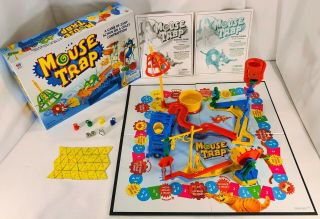 1999 Mouse Trap Game By Milton Bradley Complete In