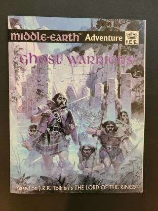 Middle Earth Rpg Ghost Warriors 8016 I.  C.  E.  Merps Lord Of The Rings Rolemaster