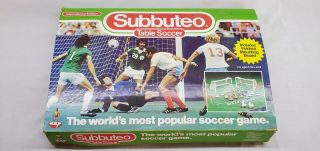 Vintage Subbuteo Table Soccer Game International Edition