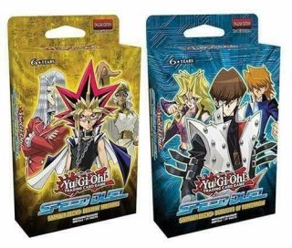 Yu - Gi - Oh Ss01ss02 Speed Duel Starter Decks Set Of 2 - Destiny Masters And Duelis