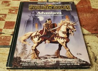 Advanced Dungeons & Dragons Forgotten Realms Adventures 2106 Hardcover -