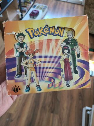 Pokemon 1st Edition Gym Heroes Booster Box Empty