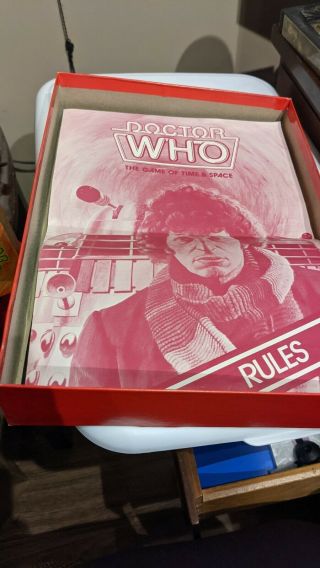Pre - Owned Dr.  Who The Game Of Time & Space Never Played Complete