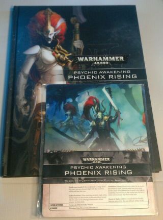 Psychic Awakening Phoenix Rising Warhammer 40k With Jain Zar Drazhar Data Cards