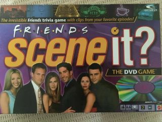 Scene It? Friends Dvd Game Mattel 2005 -