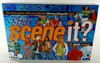 Disney Channel Scene It? Dvd Board Game