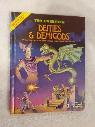 Ad&d - Dieties And Demigods 128pg Dungeons And Dragons
