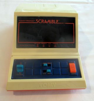Vintage 1982 Tomytronic® Scramble™ Electronic Game –