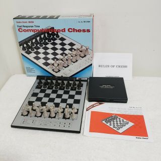 Radio Shack 1650 Fast Response Program Tandy Computerized Chess Board 60 - 2194