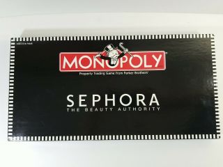 Monopoly Sephora Edition Board Game The Beauty Authority Parker Brothers Complet