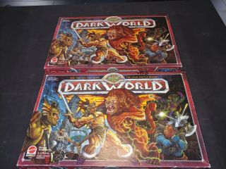 Dark World Board Game Mattel 1992 Complete