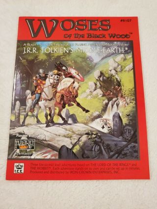 Ice Merp Woses Of The Black Wood Near Middle Earth Rolemaster Rpg