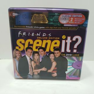 Friends Scene It Deluxe Edition 2 Dvd Trivia Game Collector 