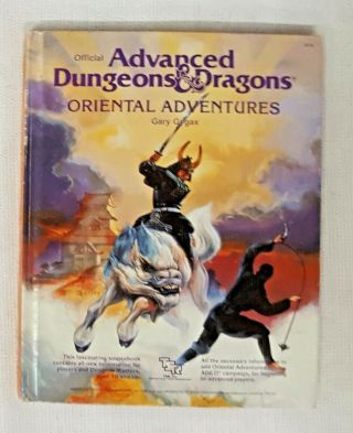 18307 Ad&d – Oriental Adventures By Tsr