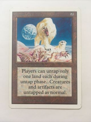 1 Winter Orb - Unlimited - Artifact - Mtg Magic The Gathering