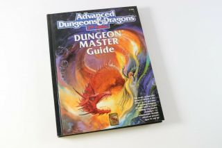 Vintage 2100 Advanced Dungeon & Dragons Ad&d Tsr Dungeon Master Guide Book