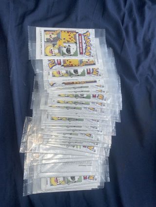7x Pokemon Cereal Packs