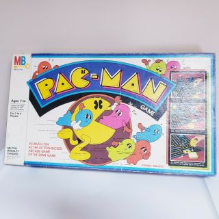 Milton Bradley Pac - Man Board Game 1980 Vintage.  Complete
