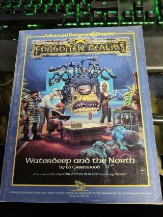 Tsr Forgotten Realms Waterdeep And The North Vg,