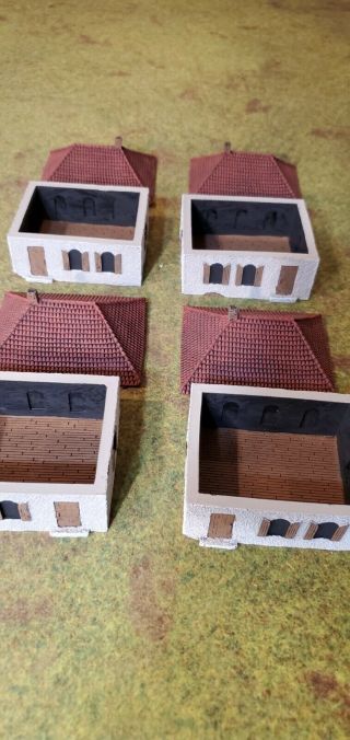 Italian Houses 4 from (BB180) Flames of War Battlefield in a Box 3