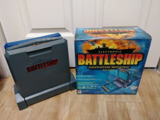 2000 Electronic Talking Battleship Advanced Mission Game Complete Mb