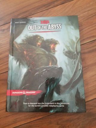 Dungeons & Dragons 5th Edition Out Of The Abyss Adventure Handbook