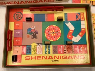 Vintage 1966 Shenanigans Carnival Of Fun Game Milton Bradley 3