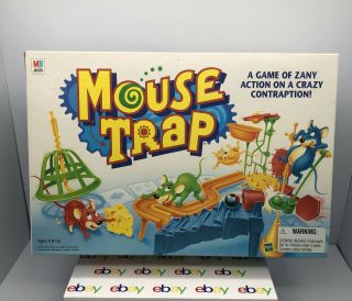 1999 Mouse Trap Game By Milton Bradley Complete In