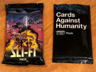 Cards Against Humanity Sci - Fi & Tabletop Pack Table Top
