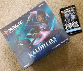 Magic The Gathering Kaldheim Bundle Fat Pack & Collector Pack Prior