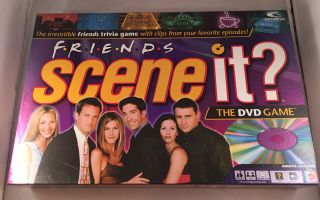 Friends Scene It Dvd Trivia Board Game Tv Show 100 Complete Mattel