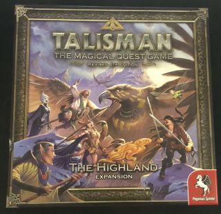 Talisman The Magical Quest Game Revised 4th Edition Expansion - The Highland