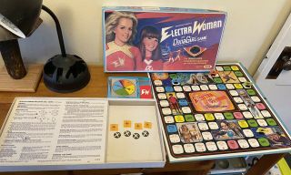 Electra Woman And Dyna Girl Board Game Complete