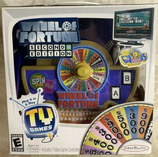 Vintage 1995 Wheel Of Fortune Tiger Electronic Handheld Game Open Box