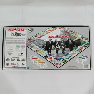 The Beatles Monopoly Collector ' s Edition 2008 Board Game 100 Complete 2