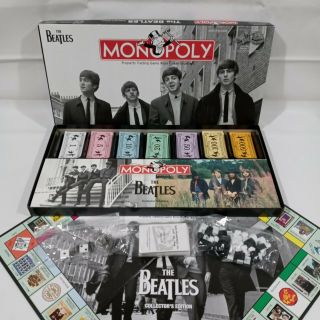 The Beatles Monopoly Collector ' s Edition 2008 Board Game 100 Complete 3