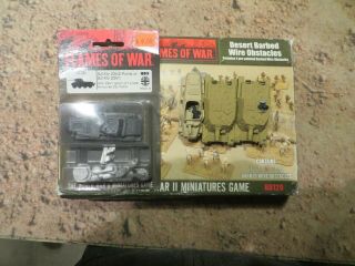 15 Mm Flames Of War German Vehicles And Barbed Wire Set