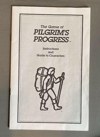 The Game of Pilgrim ' s Progress - Complete - Rare - Family Time Inc. 3