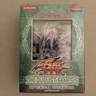 Konami Yu - Gi - Oh Duelist Genesis Booster 3 Pack Minibox Special Edition