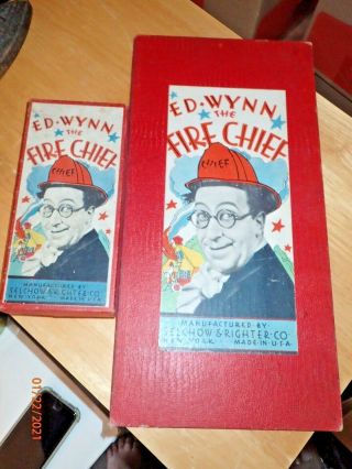Antique 1930s Ed Wynn Fire Chief Board Game