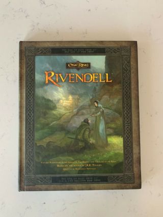 Rivendell : The One Ring Rpg Hardcover Book