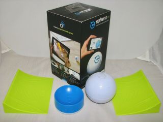 White Orbotix Sphero 2.  0 The App - Controlled Robot Ball Smart Toy Game System