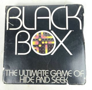 Black Box The Ultimate Game Of Hide & Seek Vintage Parker Brothers 1978