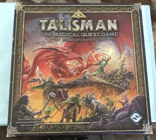 Talisman The Magical Quest Game Revised 4th Edition - Complete